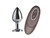 Plug Anal De Metal Com Vibro - comprar online