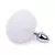 Plug Anal em Aço - Pompom de Coelho - Tamanho - P - comprar online