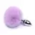 Imagem do Plug Anal em Aço - Pompom de Coelho - Tamanho - P