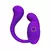 Vibrador De Casal 10 Modos De Vibração Em Silicone Com Controle Remoto Roxo