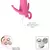 Vibrador Triplo 10 Modos De Vibração - Anal, Clitóris E Ponto G - Segredo Erótico SexShop