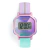 Reloj Digital - Purple Prisma