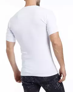 Camiseta de interlock cuello en V "EYELIT" ART - 172