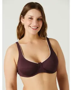 Imagen de Bikini Corpiño Con Aro + Tiro Alto Sol Y Oro Art 4289SY