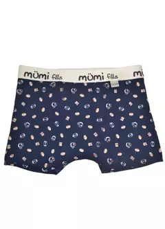 Bóxer estampado de algodón con lycra. "MUMI FILLS" ART - 7532