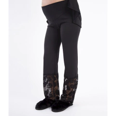 Imagen de Pijama maternal de modal con detalles en puntilla. "VRIDDA" ART - 3141