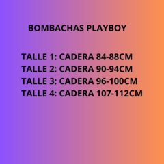 Culotte Bombacha Sexy Encaje Playboy Art 24154