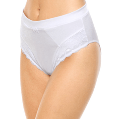 Bombacha de tricot de Lycra y puntilla. "PERLEA" ART - 960