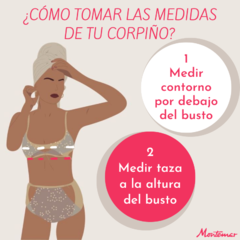 Imagen de Corpiño Bikini Top Lara Follaje "CHANTILLY" ART - 120