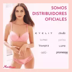 Imagen de Corpiño triangulito en puntilla importada "VICTORIA COSSY" ART - 100