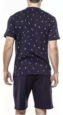 Pijama manga corta de algodón. "EYELIT" ART - 1928