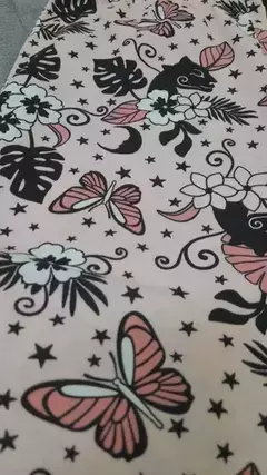 Pijama de algodón manga larga estampado. "SO PINK" ART - 11620 - Lenceria Montemar