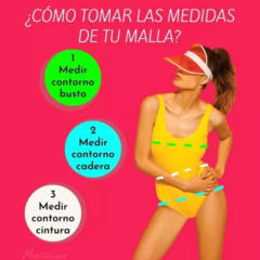 Malla Bikini Corpiño Y Bombacha Alta Sol Y Oro Art 4209 - comprar online