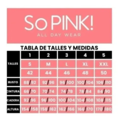 Imagen de Pijama de algodón manga larga estampado. "SO PINK" ART - 11575