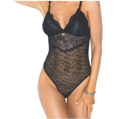 Body de puntilla y tul Diamond. Art 2325N Playboy - comprar online