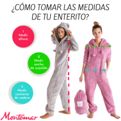 Pijama dormilón enterito. "MODIIN" ART - 27 - tienda online
