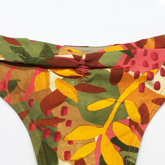 Malla Bikini Top Y Vedetina Aruba Sol Y Oro Art 4202 - Lenceria Montemar