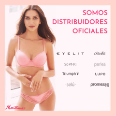 Conjunto Bikini Malla Top Colaless Regulable "CHANTILLY" ART - 2183 - Lenceria Montemar