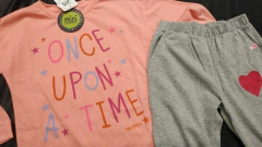 Pijama de nena manga larga de algodón. "MINI PROMESSE" ART - 20042 en internet