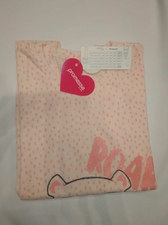 Pijama de invierno estampado "PROMESSE" ART - 10129 - Lenceria Montemar