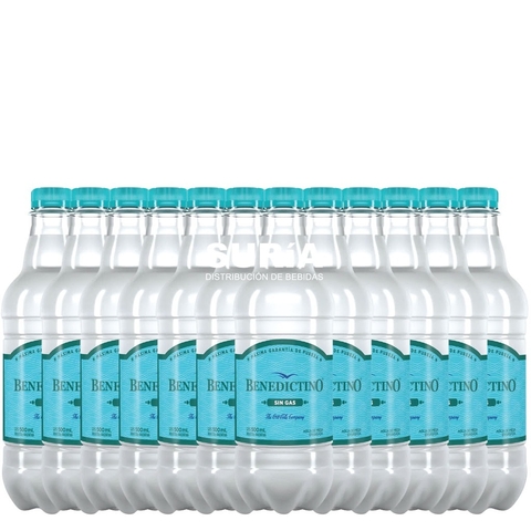 BENEDICTINO SIN GAS 600 X 12 - comprar online