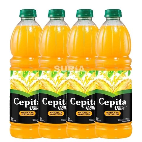 CEPITA NARANJA 1500 X 4