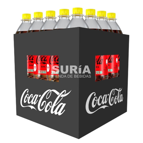 COCA COLA SIN AZUCAR 2500 X 8 RPET