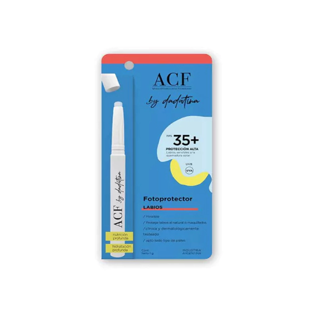 ACF By Dadatina Protector Solar para Labios Camuflaje Labios FPS 35