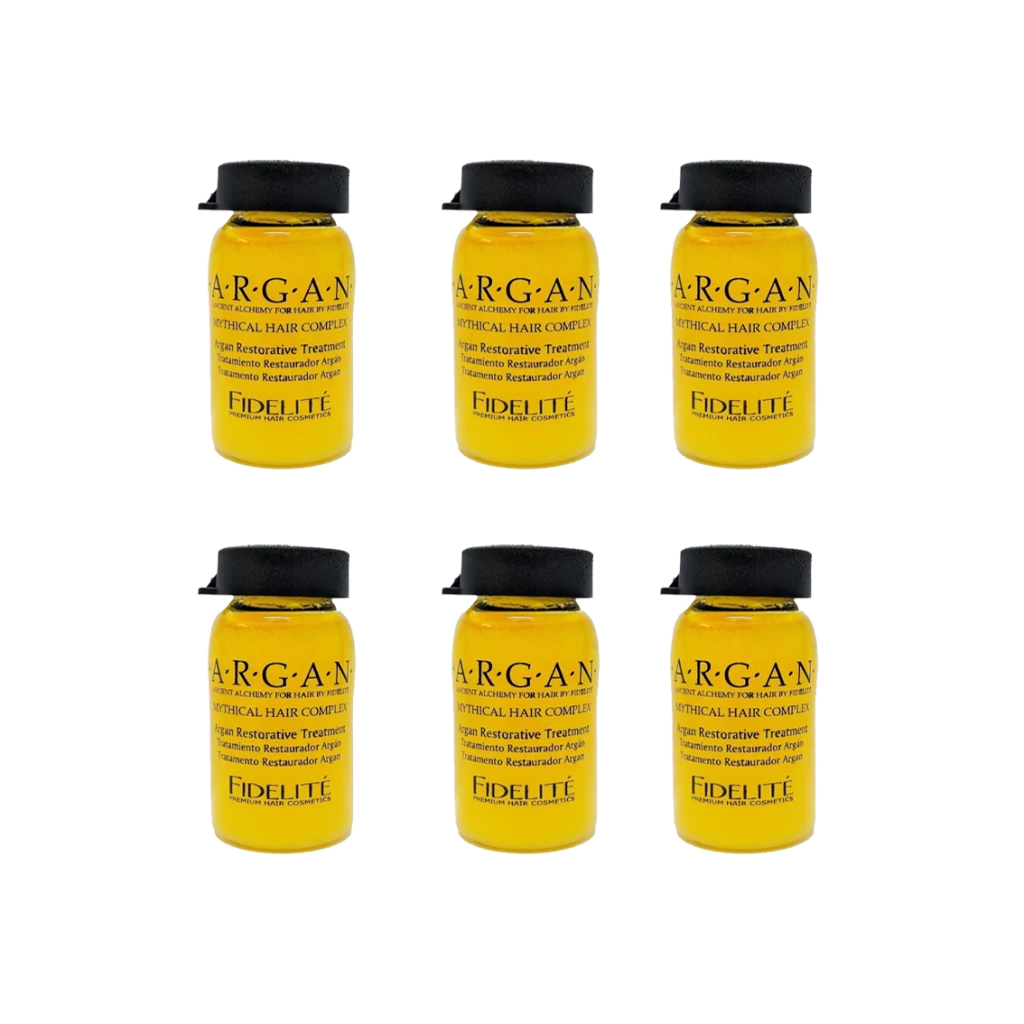 Fidelite Ampolla Tratamiento Concentrado Restaurador Argan Mythical x6 UNIDADES de 15ml