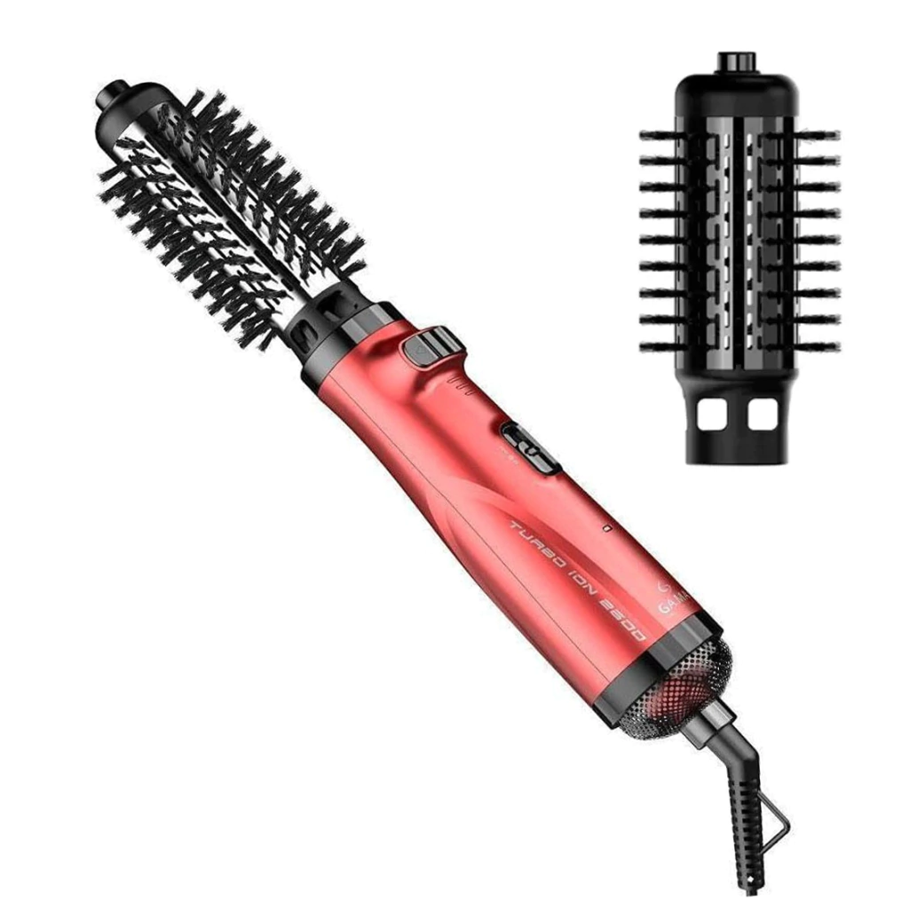 GA.MA Cepillo Secador Modelador Giratorio 3en1 Turbo Ion 2600