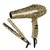 Combo Duga Secador + Plancha Mini Animal Print