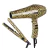Combo Duga Secador de Pelo + Plancha Mini Animal Print
