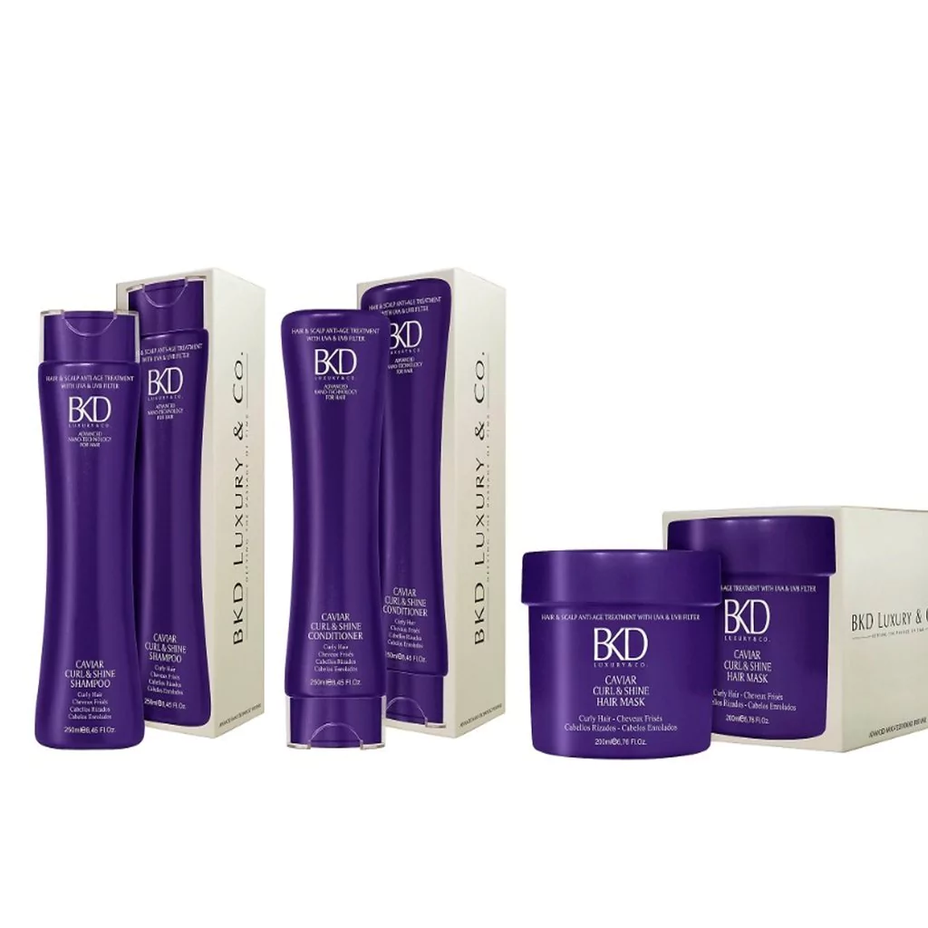 Combo BKD Curl & shine sh + acon + mask