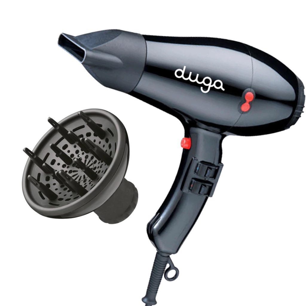 Combo Rulos Definidos ✨ Duga Secador Compact 3000 + Duga Difusor
