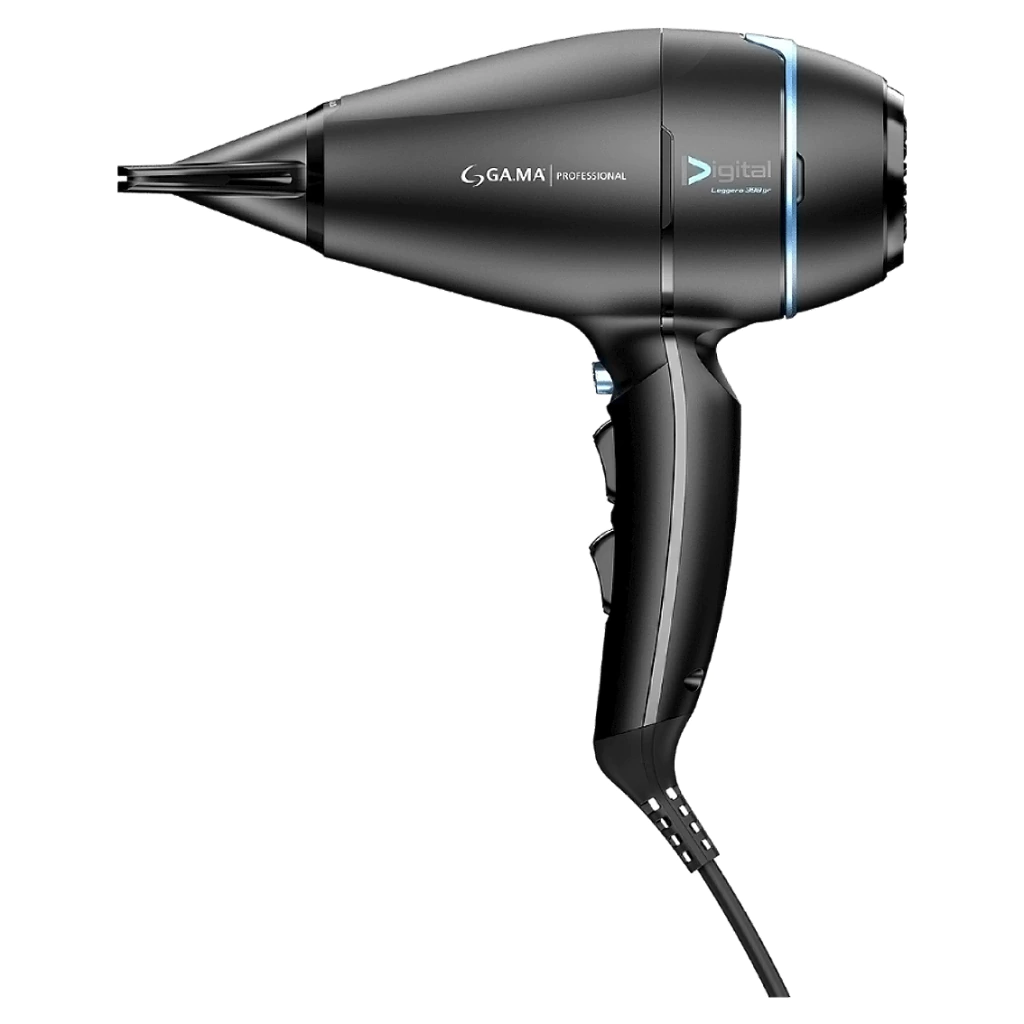 *GA.MA Secador de Pelo Bravo Digital 80 Azul