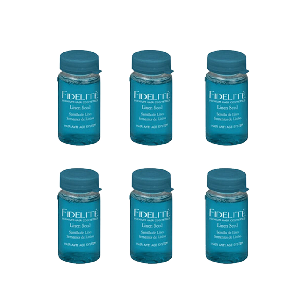 Fidelite Ampolla Reestructurante de Lino x6 unidades de 15ml