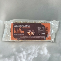 Barra de Quinoa y Almendras con Chocolate x 30 grs WILKA (x 5 unidades)