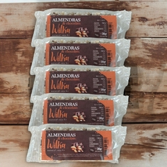 Barra de Quinoa y Almendras con Chocolate x 30 grs WILKA (x 5 unidades) - comprar online