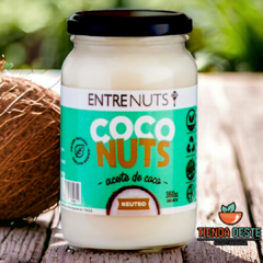 Aceite de Coco Neutro x 360 grs ENTRE NUTS (x 6 unidades)