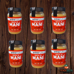 Pasta de Maní Crocante x 380 grs ENTRE NUTS (x 6 unidades) - comprar online