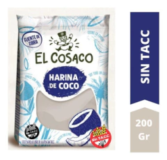 Harina de Coco x 200 grs EL COSACO (x 6 unidades)