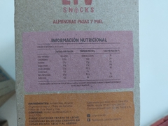 Barra Artesanal Almendras, Pasas y Miel x 30 grs LYV (x 9 unidades) en internet