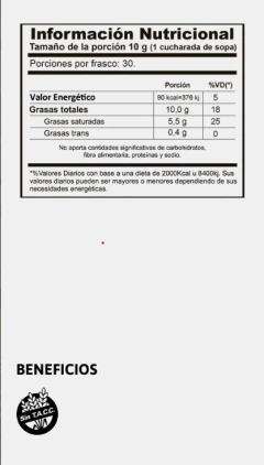 Ghee Manteca Clarificada x 300 grs ENTRE NUTS (x 6 unidades) - Tienda Oeste Alimentos Naturales