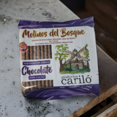Galletas de arroz Chocolate sin tacc x 150 grs CARILO (x 6 unidades) en internet