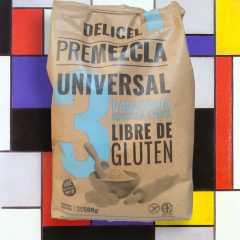 Premezcla Universal sin tacc x 500 grs DELICEL (x 6 unidades) - tienda online