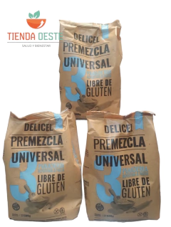 Premezcla Universal sin tacc x 500 grs DELICEL (x 6 unidades) en internet