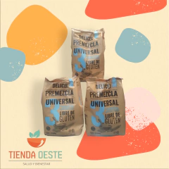 Imagen de Premezcla Universal sin tacc x 500 grs DELICEL (x 6 unidades)