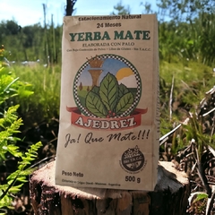 Yerba Mate Paquete x 500 g AJEDREZ (X 5 UNIDADES) - comprar online