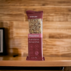 Barra de Cereal Manzana Arandanos Almendras sin tacc x 30 grs VITALGY (x 10 unidades)