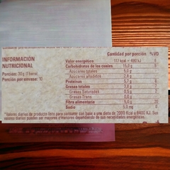 Barra de Cereal Manzana Arandanos Almendras sin tacc x 30 grs VITALGY (x 10 unidades) en internet